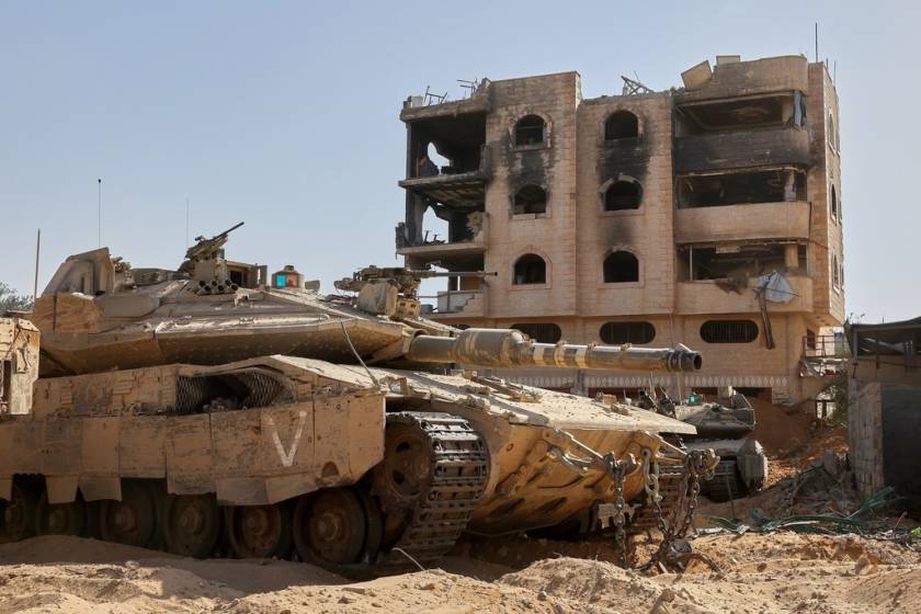 Tank israil gaza 