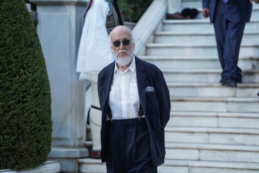 2024; 50; 50th; anniversary; Dionysis Savvopoulos; garden; Presidential Mansion; Presidential Palace; reception; restoration of Democracy; Δεξίωση; Διονύσης Σαββόπουλος; Προεδρικό Μέγαρο; αποκατάσταση της Δημοκρατίας; γιορτή της δημοκρατίας; επέτειος; κήπ