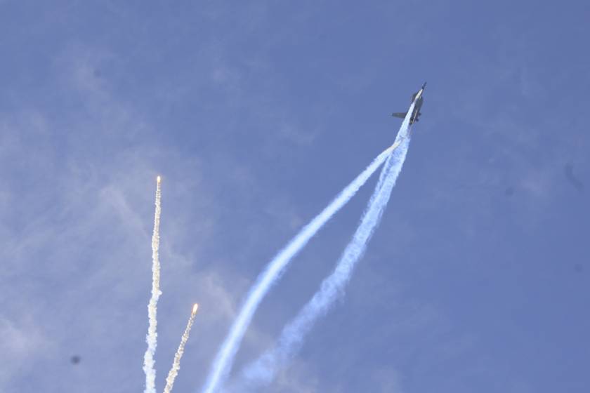 [381881] ΑΕΡΟΠΟΡΙΚΗ ΕΠΙΔΕΙΞΗ ΑΕΡΟΣΚΑΦΩΝ ΤΗΣ ΠΟΛΕΜΙΚΗΣ ΑΕΡΟΠΟΡΙΑΣ  (ΓΙΩΡΓΟΣ ΚΟΝΤΑΡΙΝΗΣ/EUROKINISSI)