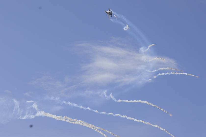 [381881] ΑΕΡΟΠΟΡΙΚΗ ΕΠΙΔΕΙΞΗ ΑΕΡΟΣΚΑΦΩΝ ΤΗΣ ΠΟΛΕΜΙΚΗΣ ΑΕΡΟΠΟΡΙΑΣ  (ΓΙΩΡΓΟΣ ΚΟΝΤΑΡΙΝΗΣ/EUROKINISSI)