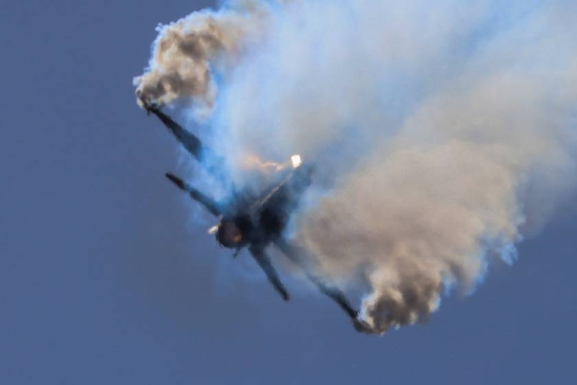 [381881] ΑΕΡΟΠΟΡΙΚΗ ΕΠΙΔΕΙΞΗ ΑΕΡΟΣΚΑΦΩΝ ΤΗΣ ΠΟΛΕΜΙΚΗΣ ΑΕΡΟΠΟΡΙΑΣ  (ΓΙΩΡΓΟΣ ΚΟΝΤΑΡΙΝΗΣ/EUROKINISSI)