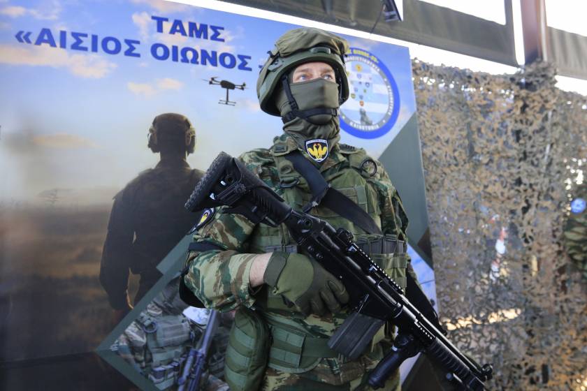 [382018] ΣΤΡΑΤΙΩΤΙΚΗ ΑΣΚΗΣΗ "ΑΙΣΙΟΣ ΟΙΩΝΟΣ-25" (ΓΙΩΡΓΟΣ ΚΟΝΤΑΡΙΝΗΣ/EUROKINISSI)