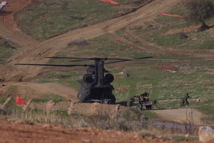 [382018] ΣΤΡΑΤΙΩΤΙΚΗ ΑΣΚΗΣΗ "ΑΙΣΙΟΣ ΟΙΩΝΟΣ-25" (ΓΙΩΡΓΟΣ ΚΟΝΤΑΡΙΝΗΣ/EUROKINISSI)