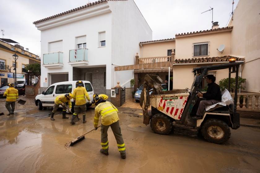 Floods in southern Spain