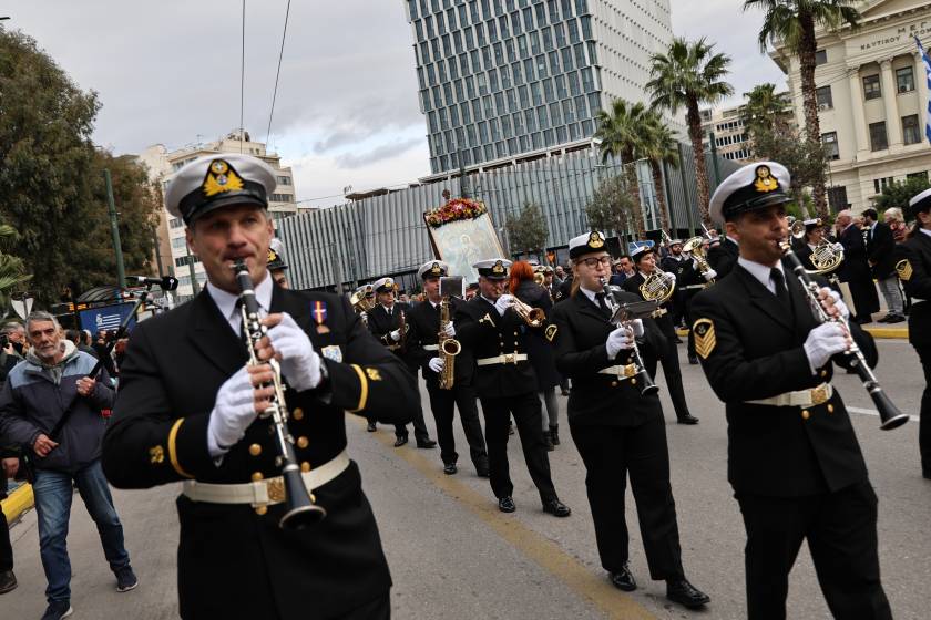 [383524] ΘΕΟΦΑΝΕΙΑ / ΔΟΞΟΛΟΓΙΑ ΚΑΙ ΑΓΙΑΣΜΟΣ ΤΩΝ ΥΔΑΤΩΝ ΣΤΟ ΛΙΜΑΝΙ ΤΟΥ ΠΕΙΡΑΙΑ  (ΓΙΑΝΝΗΣ ΠΑΝΑΓΟΠΟΥΛΟΣ/EUROKINISSI)