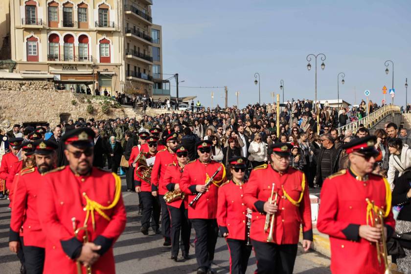 ΘΕΟΦΑΝΕΙΑ / ΑΓΙΑΣΜΟΣ ΤΩΝ ΥΔΑΤΩΝ ΣΤΟ ΗΡΑΚΛΕΙΟ ΚΡΗΤΗΣ  (ΣΤΕΦΑΝΟΣ ΡΑΠΑΝΗΣ/EUROKINISSI)