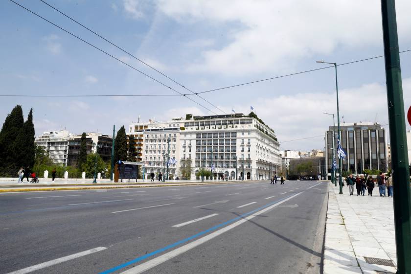 ΑΔΕΙΑ Η ΠΟΛΗ ΤΗΣ ΑΘΗΝΑΣ ΤΗ ΔΕΥΤΕΡΑ ΤΟΥ ΠΑΣΧΑ