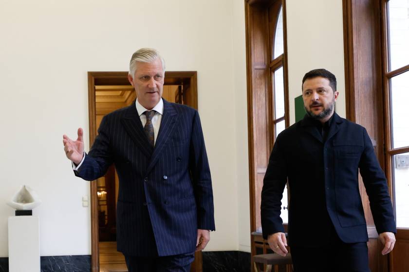 King Philippe,Volodymyr Zelenskyy