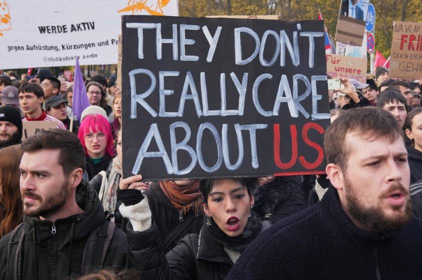 Germany Protest, germania