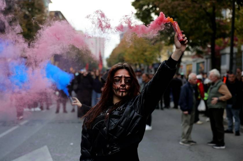 Albania, tirana Protests