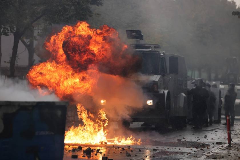 Albania, tirana, Protests