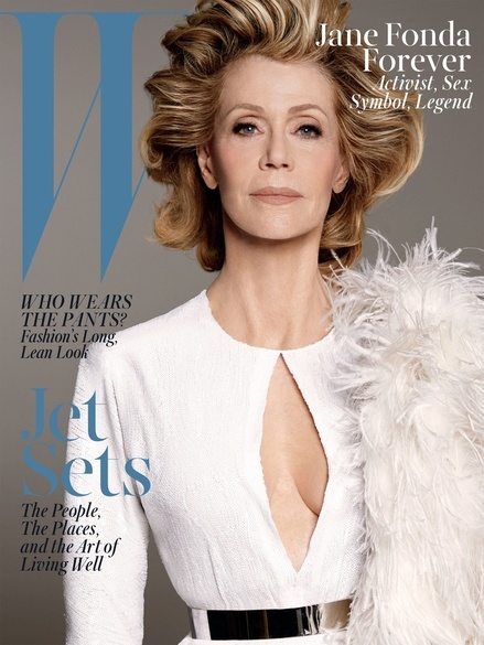 jane fonda w magazine