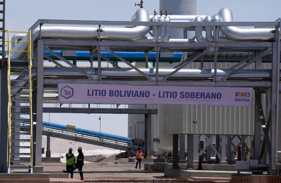 Bolivia Lithium Plant