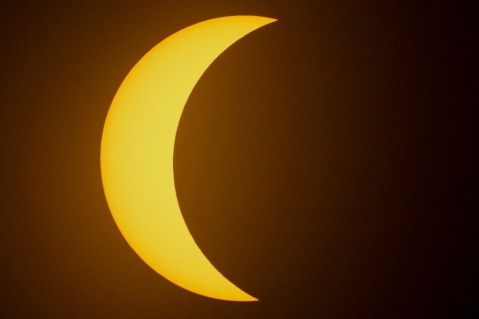 APTOPIX Total Solar Eclipse Mexico EKLIPSI