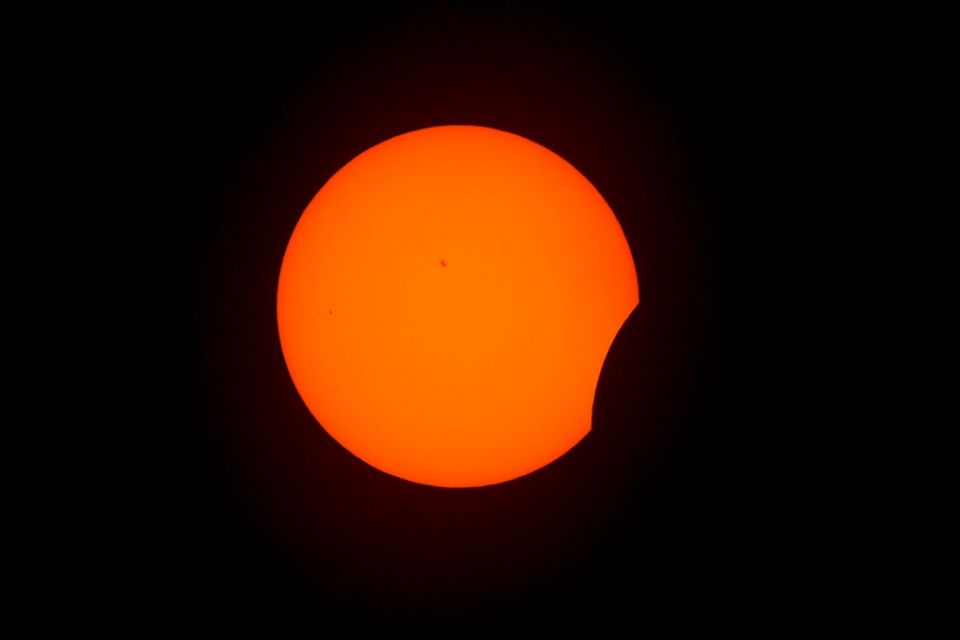 Total Solar Eclipse Texas eklipsi