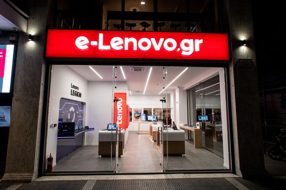 Lenovo: Το νέο κατάστημα στη Θεσσαλονίκη και το «όριο» των 100 εκατ. ευρώ στα έσοδα