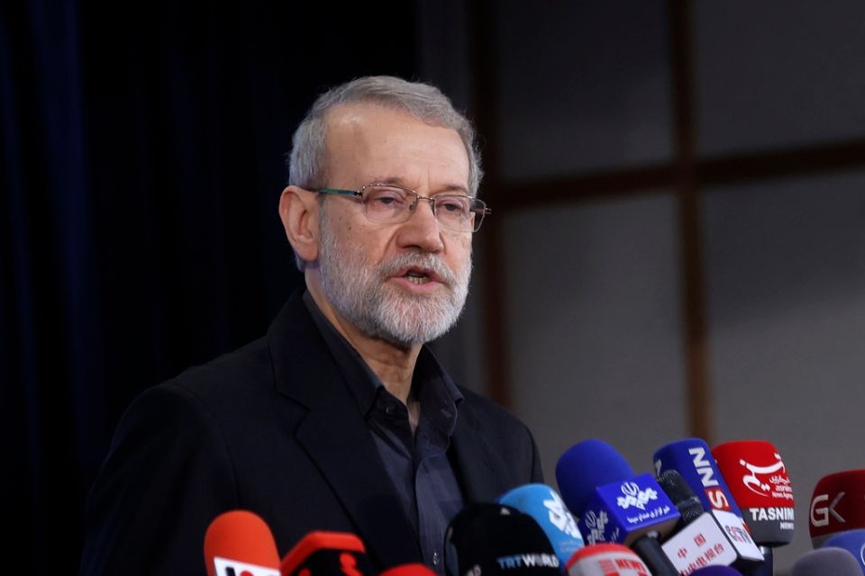 Iran Election Ali Larijani
