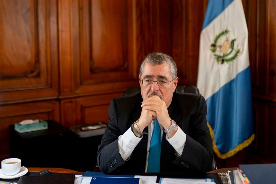 Guatemala President Bernardo Arevalo