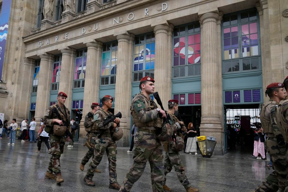 Paris Olympics Security Trains TRENA PARISI