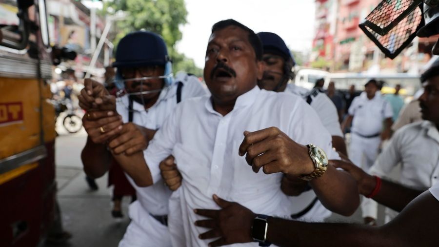 INDIA PROTEST STRIKE