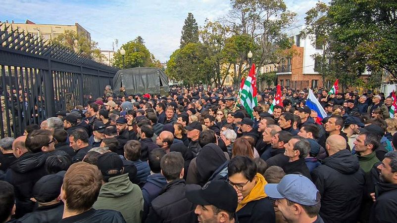 Αμπχαζία: Επεισόδια σε διαδήλωση κατά οικονομικής συμφωνίας με τη Μόσχα