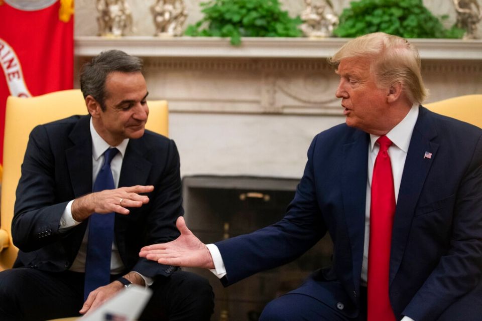 Trump mitsotakis