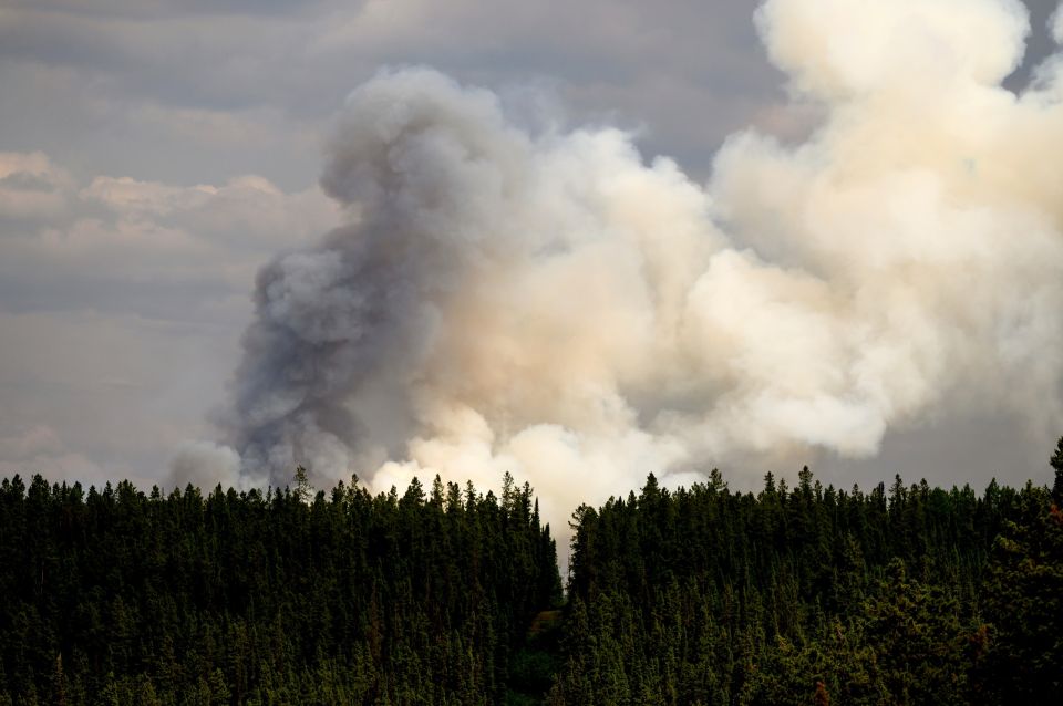 Canada Wildfires, kanadas