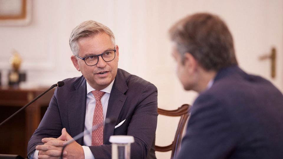 Magnus Brunner, mitsotakis, mhtsotakhs