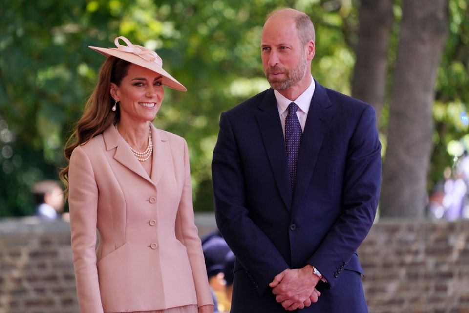  Kate Princess of Wales and Prince William