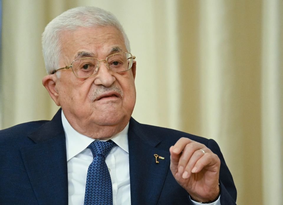 Palestinian President Mahmoud Abbas