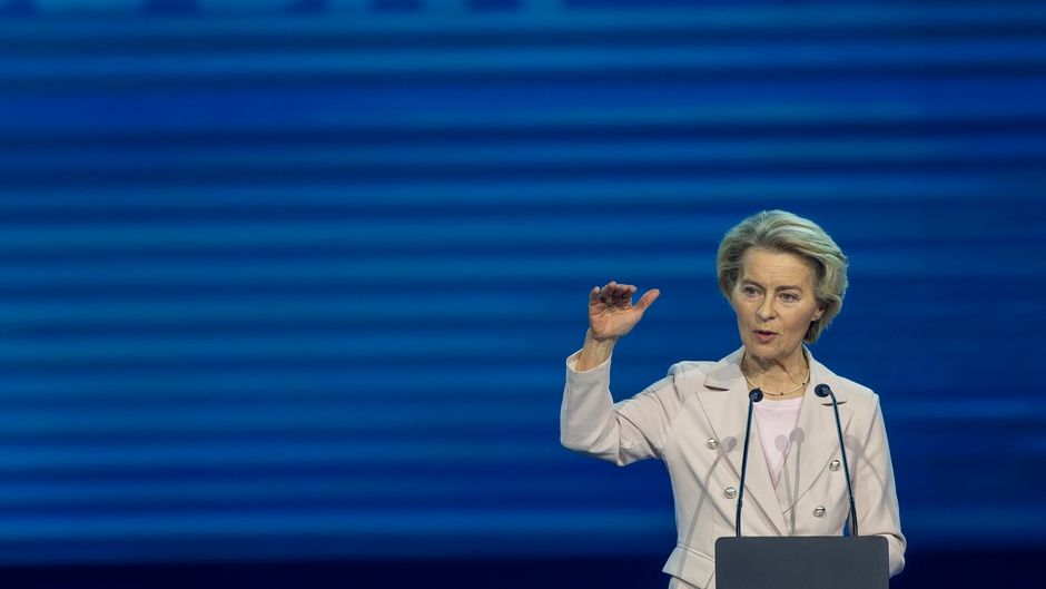 Europe US Tariffs Ursula von der Leyen