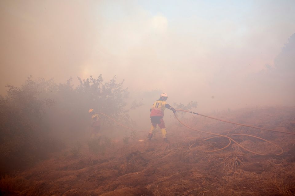 Spain Fires