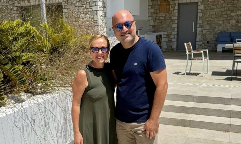 Διακοπές στη Ρόδο για την Ιταλίδα πρωθυπουργό Τζόρτζια Μελόνι giorgia meloni diakopes rodos