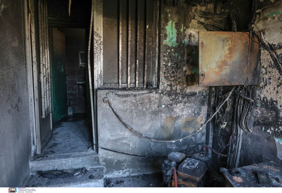 irakleio pyrkagia fotia gymnastirio