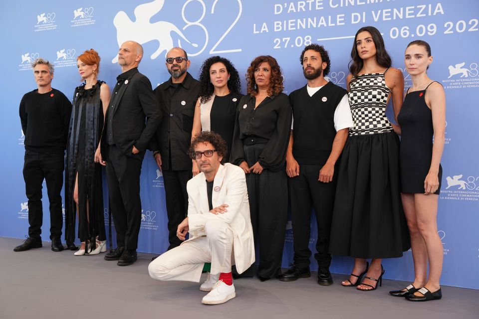 Joaquin Phoenix,Sarah Rambourg,James Wilson,Amer Hlehel,Clara Khoury,Kaouther Ben Hania,Motaz Malhees,Saja Kilani,Rooney Mara,Nadim Cheikhrouha