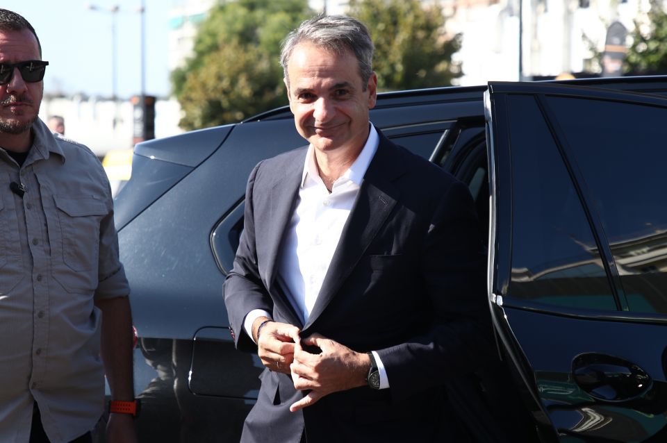 Ο Κυριάκος Μητσοτάκης στα εγκαίνια της 89ης ΔΕΘ – Δείτε φωτογραφίες