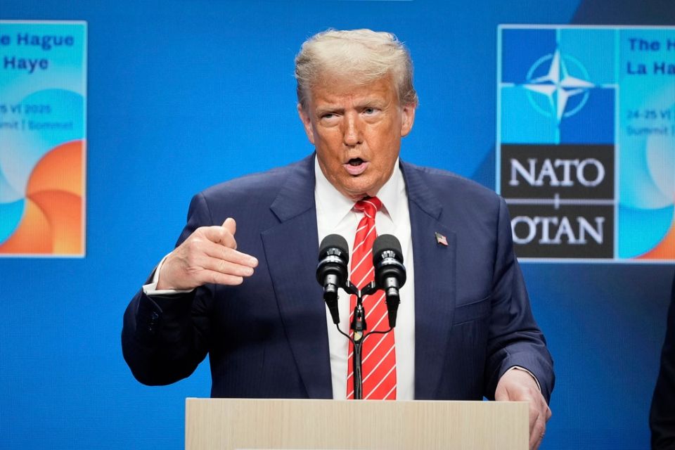 Netherlands NATO Summit trump