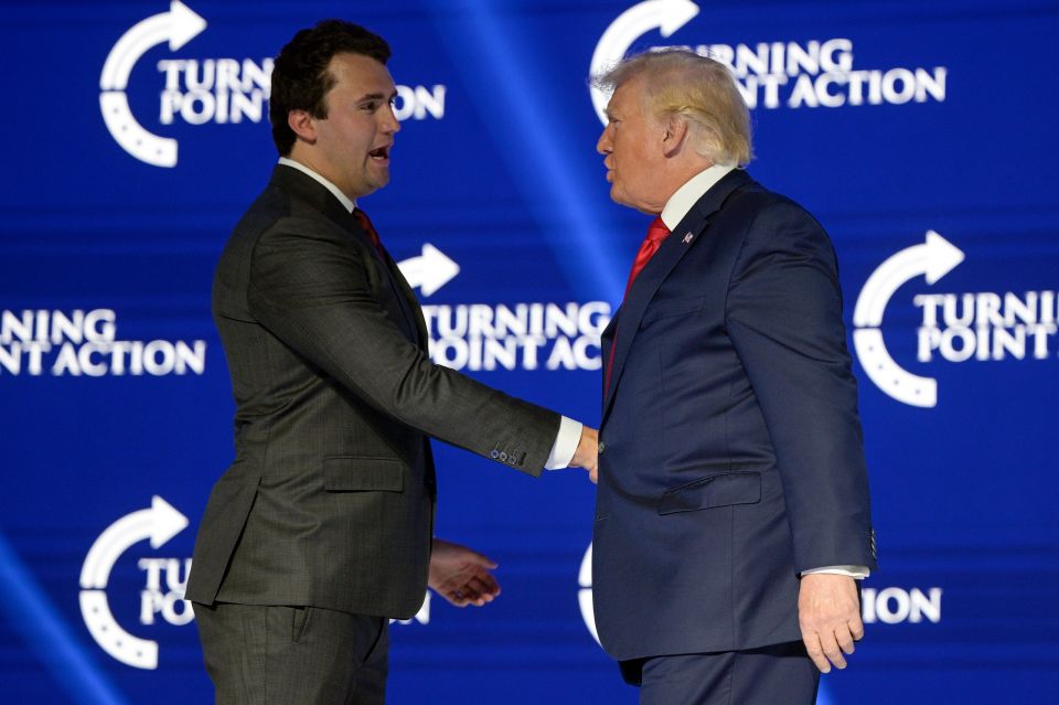 Donald Trump, charlie kirk