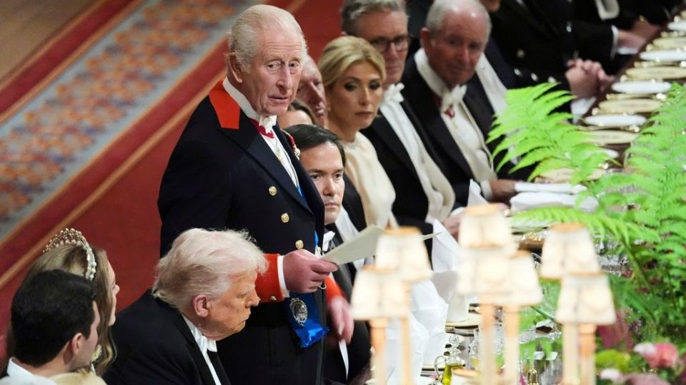 Trump Britain king charles