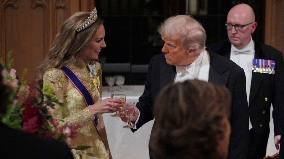 Trump Britain Royals