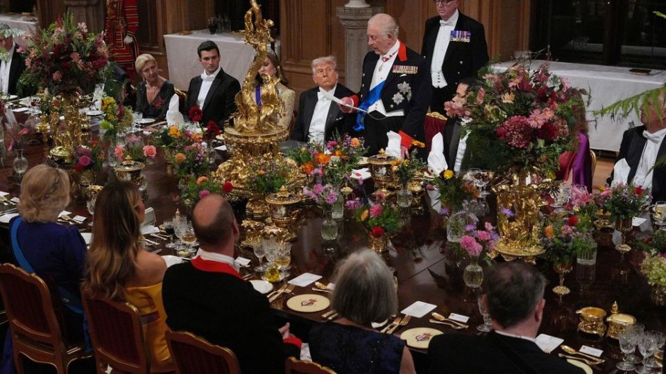 Trump Britain Royals