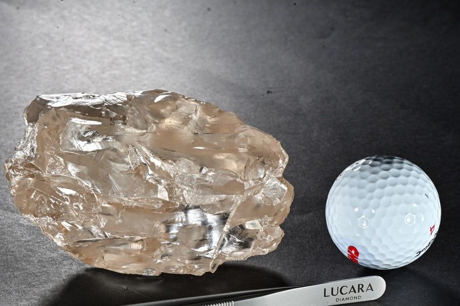 Karowe diamond in Botswana