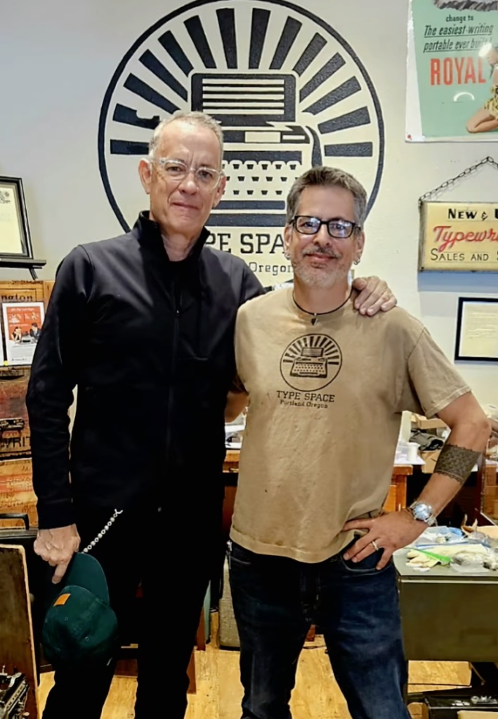 typewriter tom hanks