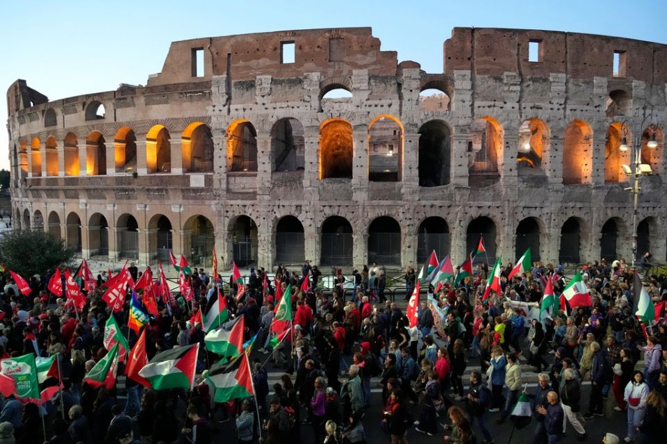 Italy Gaza Flotilla DIAMARTYRIA