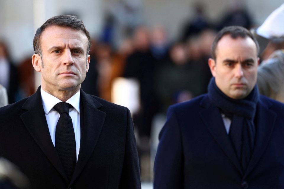 macron makron lecornu lekorni