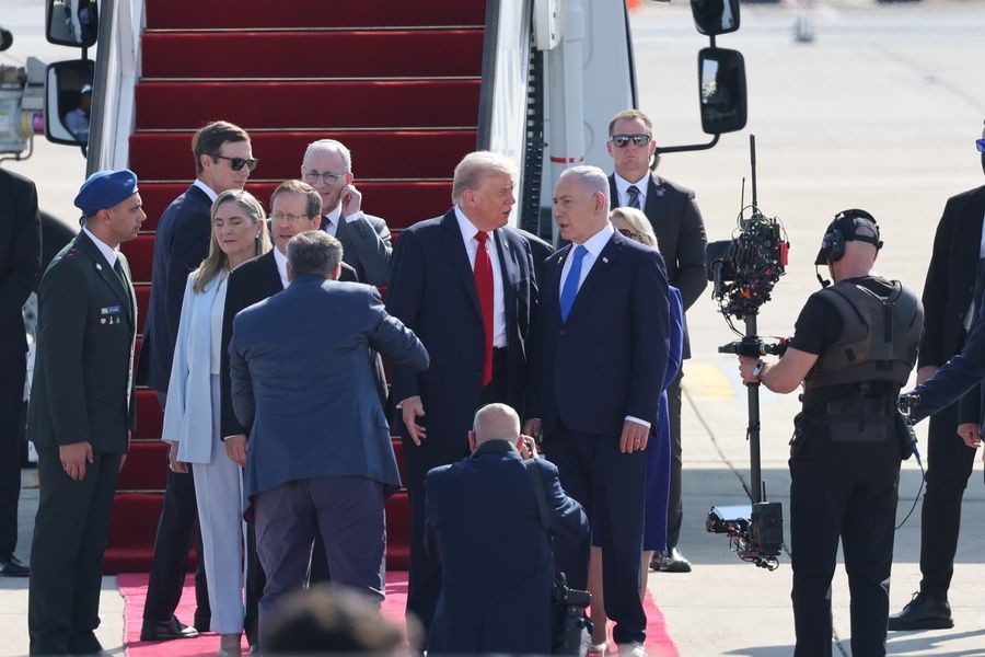 US President Donald Trump visits Israel