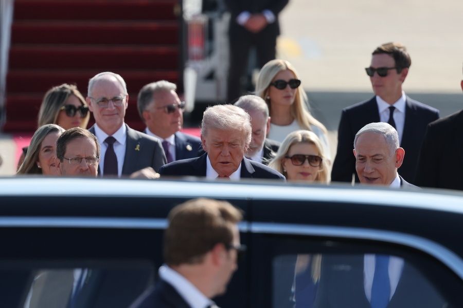 US President Donald Trump visits Israel