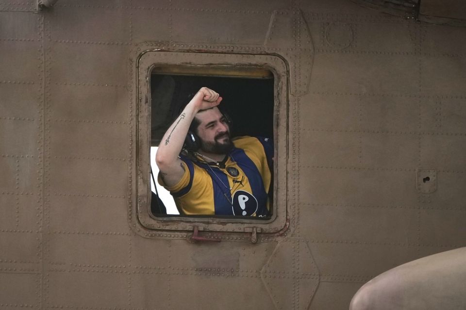 Israel Gaza OMHROI HOSTAGES