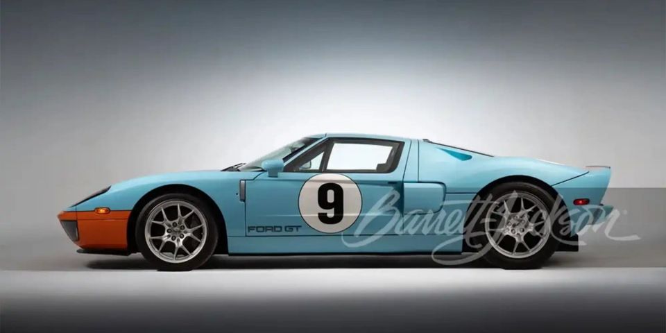 Αυτό το Ford GT είναι το πρώτο αυτοκίνητο της συλλογής της Ford που πωλείται Αυτό το Ford GT είναι το πρώτο αυτοκίνητο της συλλογής της Ford που πωλείται