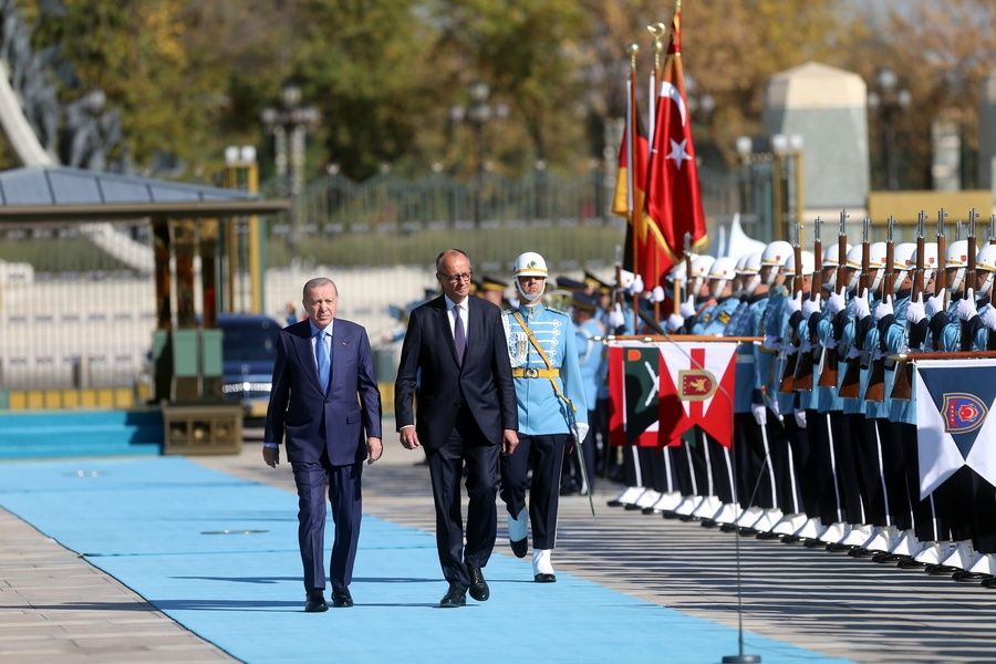 Friedrich Merz Tayip Erdogan